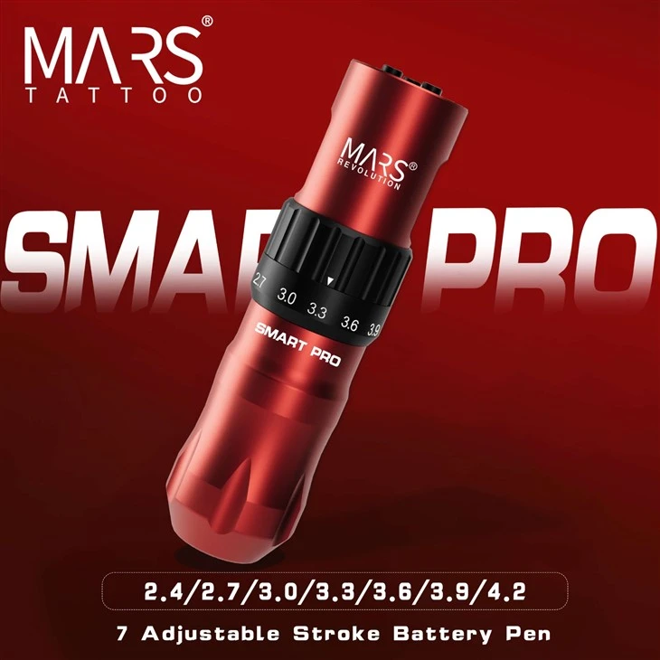 Adjustable Wireless Rechargeable Tattoo Machine Pen factory