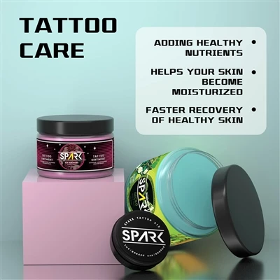 Premium tattoo veilige huid genezingsbescherming nazorg zalf