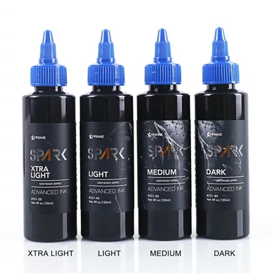 Organic 4oz 120 ml Graywash Makeup Black Tattoo Ink