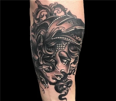 Medusa voor tattoo Spark