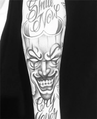 Clown Voor Tattoo