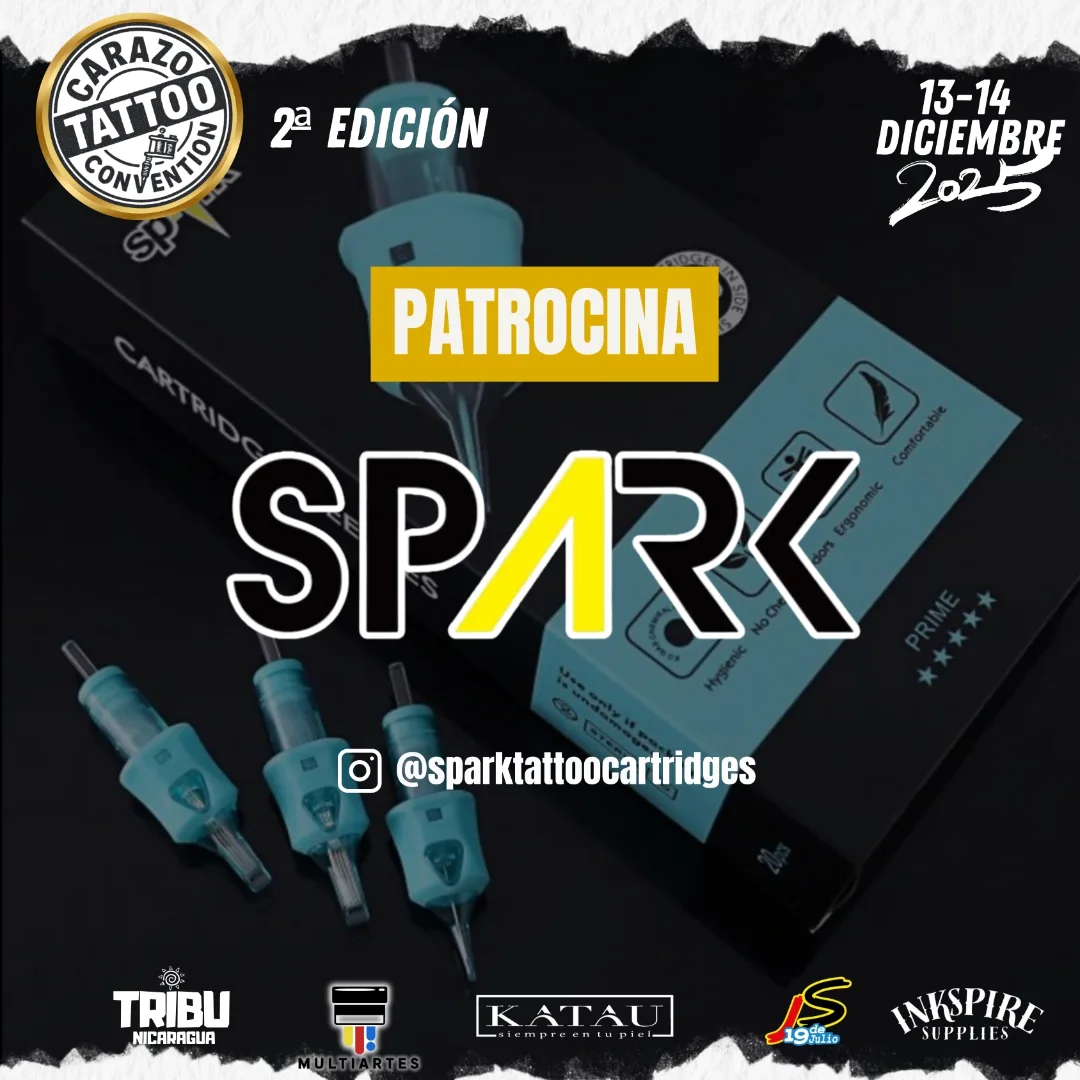 Spark Tattoo sponsort Carazo Tattoo Convention