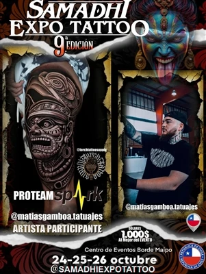 Chileense artiest @matiasgamboa.tatuajes sluit zich aan bij de line-up met st...