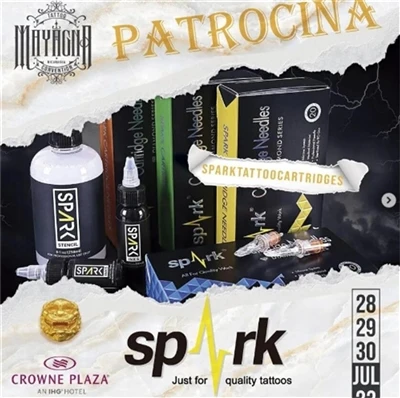 SpAark Cartridges Sponsor MAYAGNA TATTOO CONVENTIE