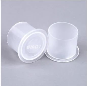 Kunststof   Clear   Tattoo   Inkt   Cups
