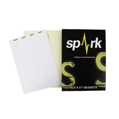 Spark Smooth Tattoo Paper Inkjet High Gloss Detail Detail Tijdelijke stencilpapier Nauwkeurige lichaamskunst