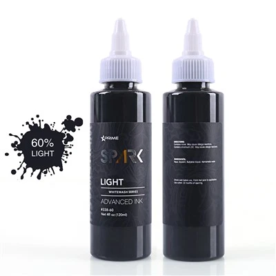 4oz 120 ml Organic Long - blijvende whitewash tattoo -inkt