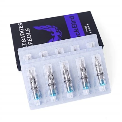 Wegwerp RL roestvrijstalen tattoo-cartridge voor naaldlichaamskunst voor gebruik van tattoo-pen