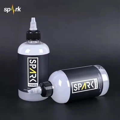 Glad spul 4 fl oz wasbare vloeistof stenciloverdrachtgel voor body en foot tattoo artiesten vacuümtechnologie