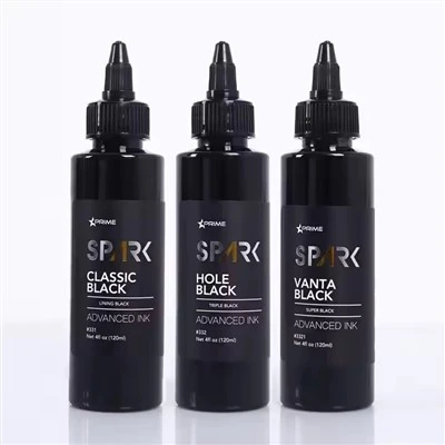 Spark Factory Custom Hoge Kwaliteit Dark Black Wash Pigment Color Mixer Triple Professional Vice Black Tattoo Ink