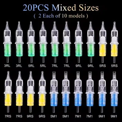 Spark Professional Universal PMU Naaldpatronen Ultrahard Tattoo Cartridge Naald OEM Factory Sale
