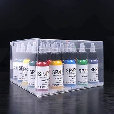 Spark Professional 1oz 25 Colors Set Tattoo Ink Tattoo Ink Set