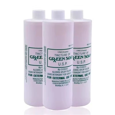 Geriliseerd tattoo groene zeepschuim