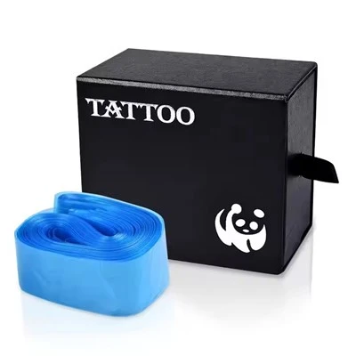 Groothandel 125 % Wegwerp blauwe microblading benodigdheden tattoo clip koordmouwen covers tassen