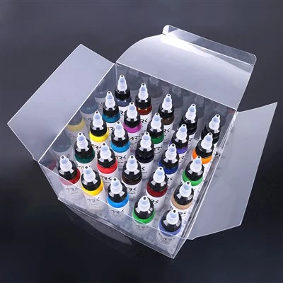 Groothandel Custom High - End 1oz Long - duurzame kleur snel gladde vonk premium permanente tattoo -inkt voor lichaamskunst