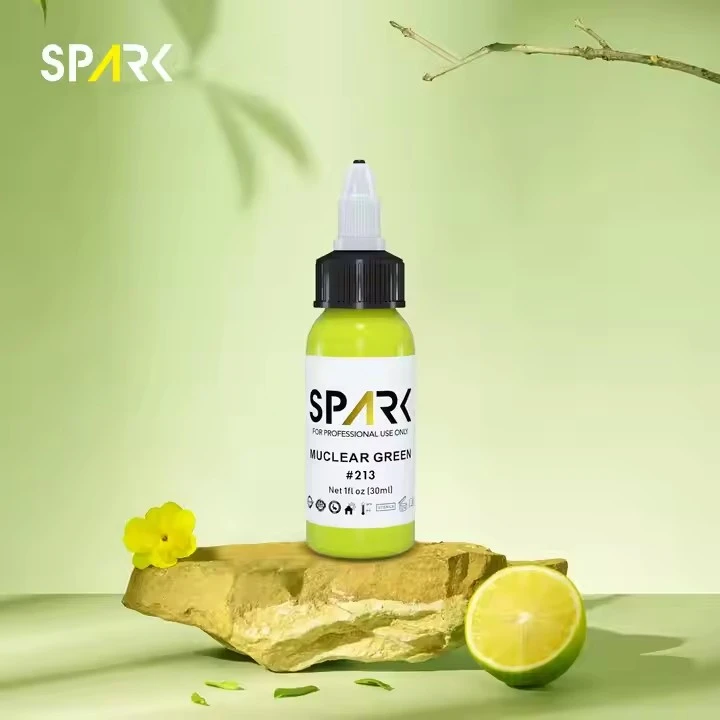 Spark 0.5oz Long - duurzame snel kleurstof heldere kleur water - gebaseerde levendige kleur tattoo -inkt voor lichaamskunst