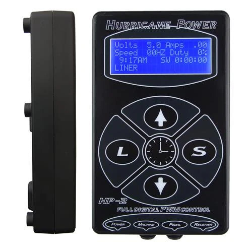 Goedkope Hurricane HP-2 Tattoo Voeding Digitale Tattoo Power