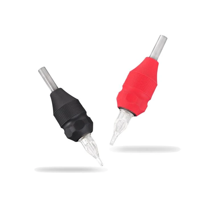 Nieuwe wegwerp tattoo cartridge grip tattoo naald cartridge grip