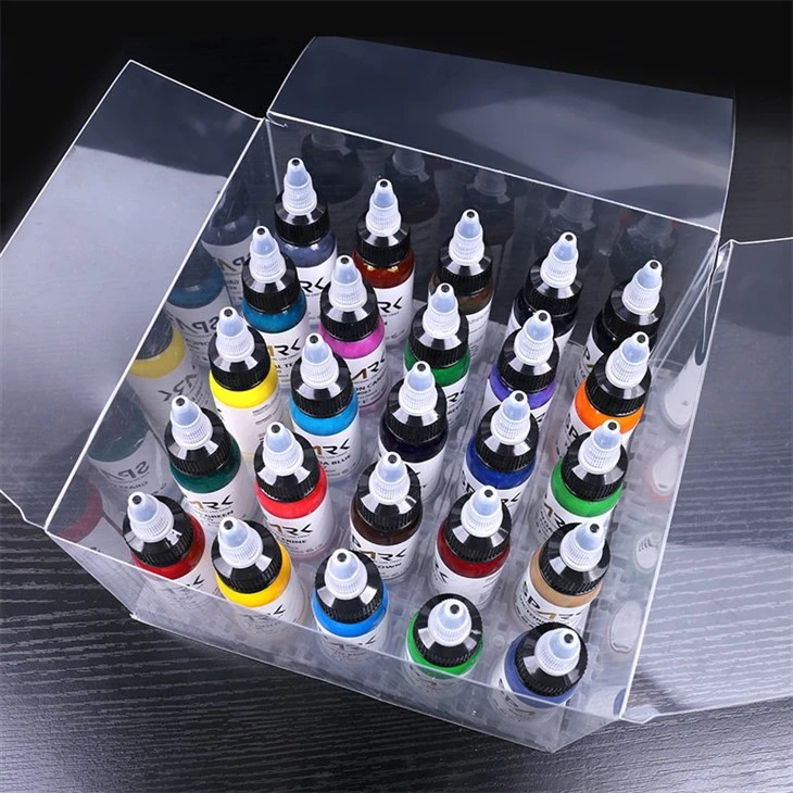 25 kleurenset Loodvrij Spark Tattoo Inkt Zwart Tattoo Inkt Tattoo Inkt Zwart