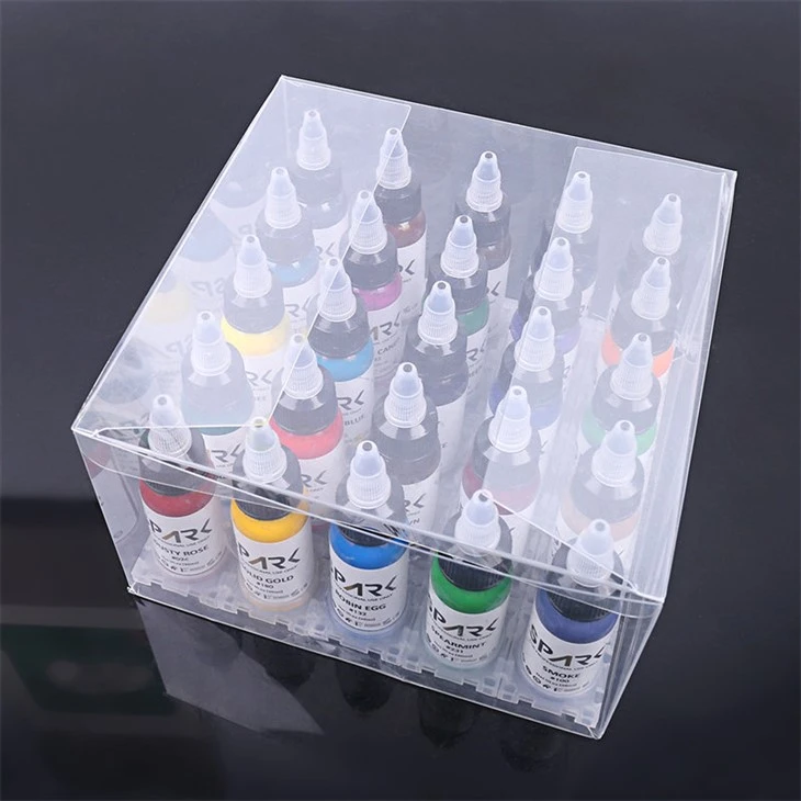 25 kleurenset Spark Tattoo-inkt Tattoo-inkten in bulk Super zwarte tattoo-inkt