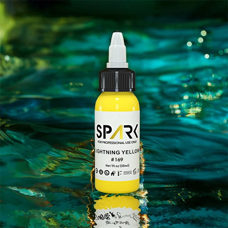 25 kleurenset tattoo-inkt Spark tattoo-inktset Professionele pigmenten