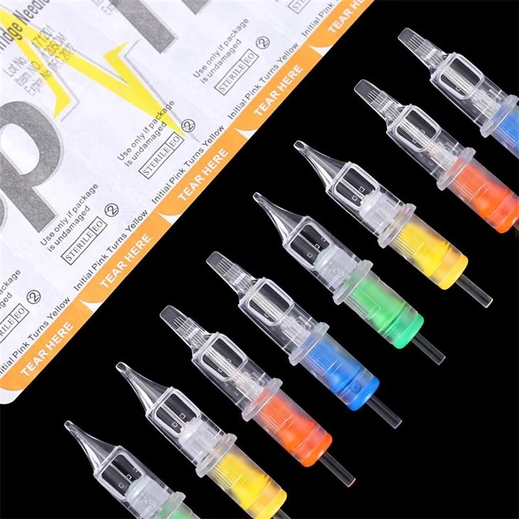 Accepteer op maat gemaakte tattoo-naaldcartridge 20 stuks tattoo-naalden