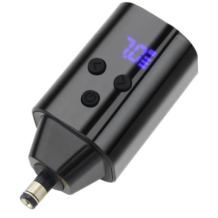 Hoge kwaliteit tattoo-batterij 5V 1500mA RCA/DC draadloze tattoo-voeding