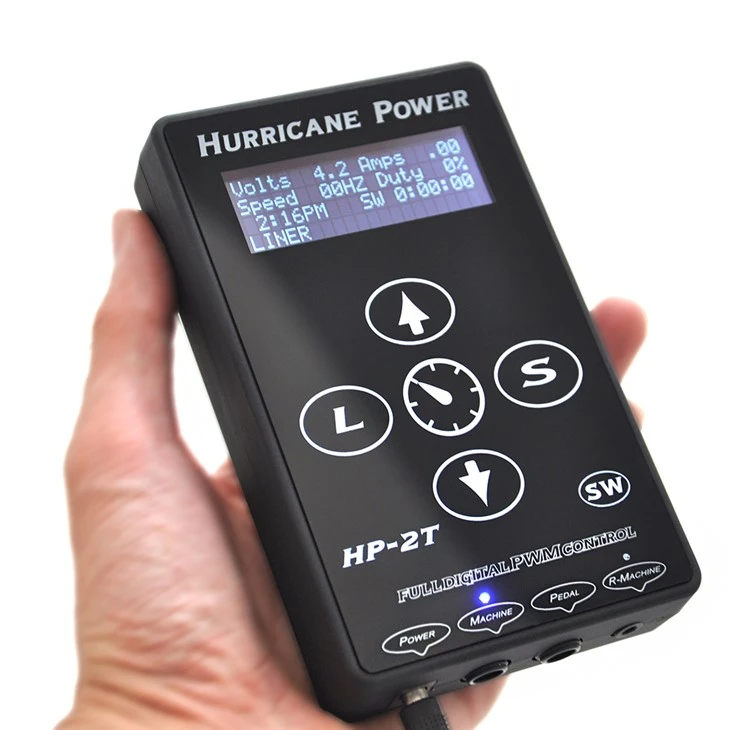 Hurricane elektrische voeding Tattoo Digital Power Tattoo
