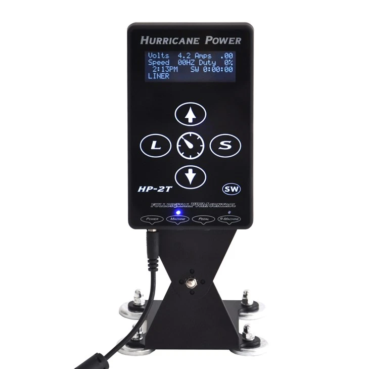 Hurricane Tattoo Machine-voeding Professionele dubbele tattoo-voeding