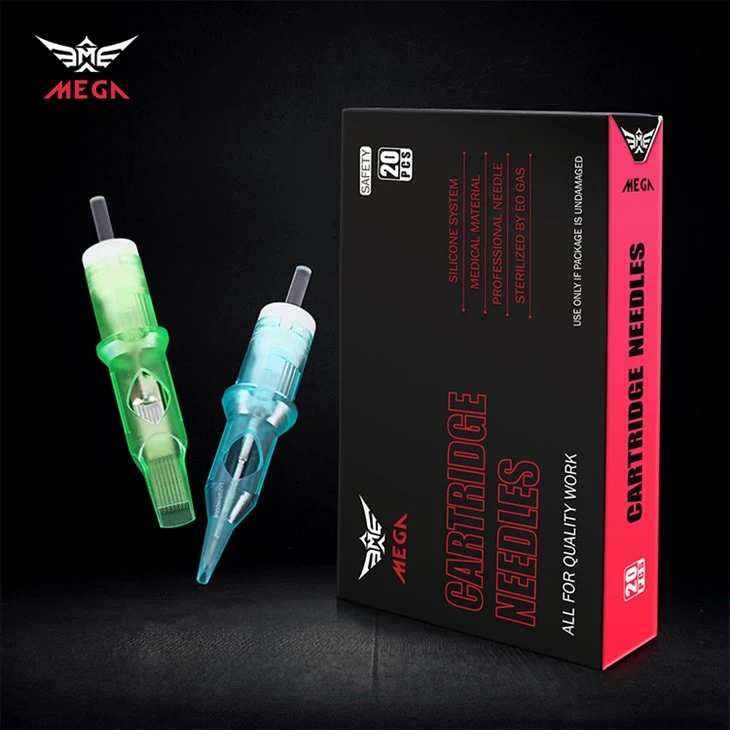 Mega Sterilisatie Veiligheid Tattoo Naalden Cartridges