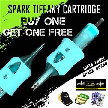 Spark Tiffany tattoo-cartridges ronde voering