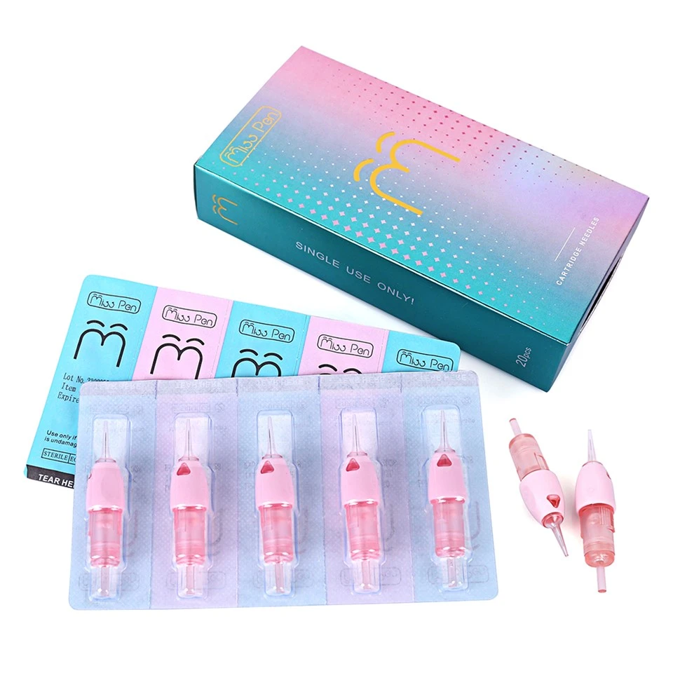 Nieuwste 20 stks/doos SPARK Misspen PMU Cartridge Steriele Tattoo Naald Wenkbrauw Cartridge