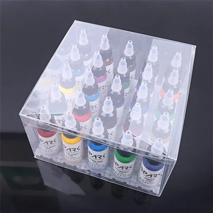 25 kleurenset Spark Tattoo-inkt Tattoo-inkten in bulk Super zwarte tattoo-inkt