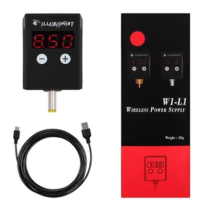 4V-11V draadloze voeding 1500mAh tattoo-batterij