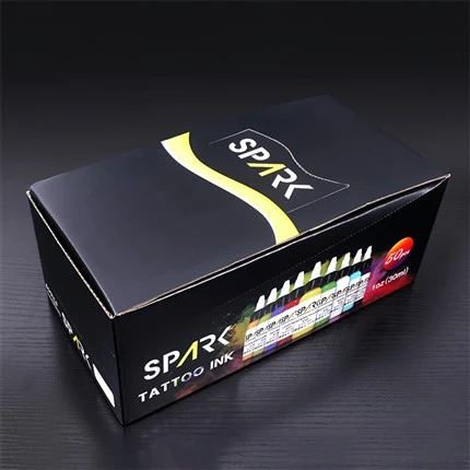50 kleurensets Spark Tattoo-inktset Professionele tattoo-inktkleur
