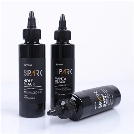Gat Zwart 4OZ Triple Black Ink Series Spark Tattoo Inkt Tattoo Inkt Zwart Licht