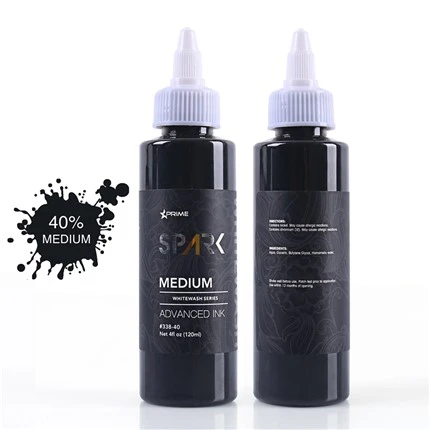 Tattoo-inktset Veganistische tattoo-inkt White Wash-set Spark tattoo-inkt