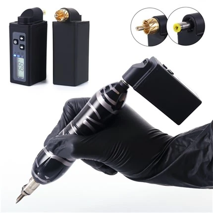 Draadloze voeding voor tattoo-machines
