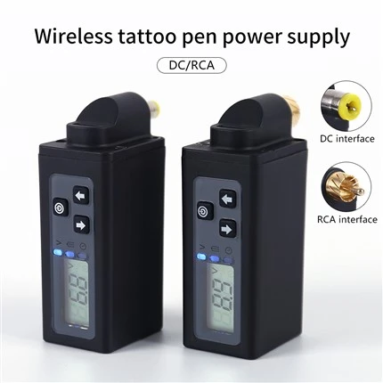 Draadloze tattoo voeding Draagbare tattoo pen Power Bank