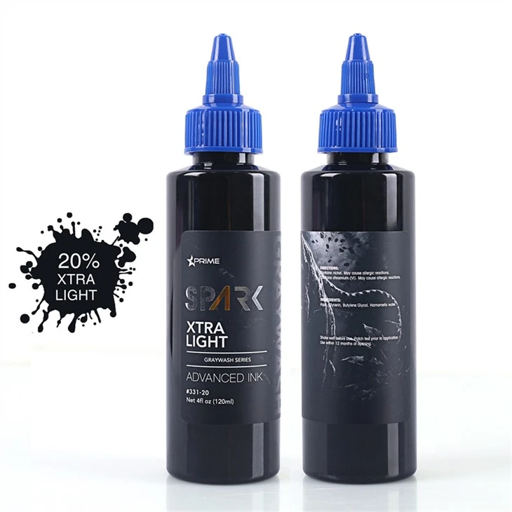 Tattoo-inktset Professionele zwarte Spark tattoo-inkt