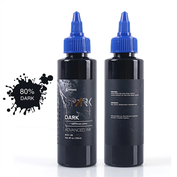 Tattoo-inkten in bulk Zwarte tattoo-inkt Spark tattoo-inkt
