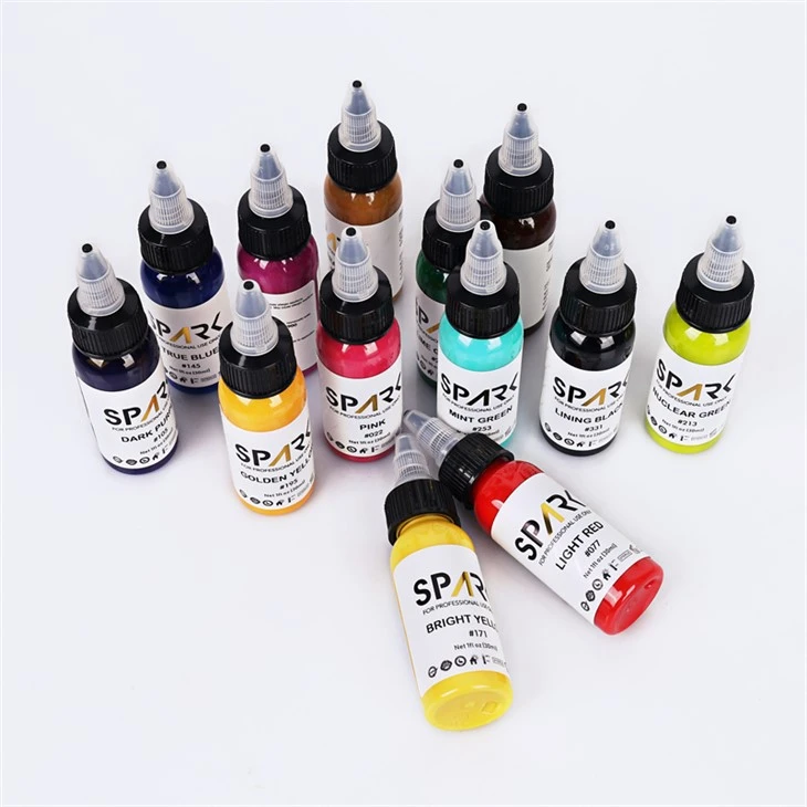 Tatoeage-inkten in bulk Tattoo-inkt Spark Original